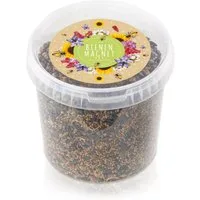 HappySeed Blumensamen Blumenwiese Samen für eine bunte Bienenweide - Farben. Wildblumensamen, 1 kg, Bienenfreundlich