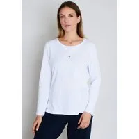 JOOP! Pyjamaoberteil Cosy mit Rundhalsausschnitt