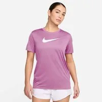 Nike T-Shirt W NK DF TEE RLGND HBR mit Rundhalsausschnitt, Kurzarm-Design, aus Jersey-Material