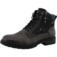 Mustang Shoes Marcas Schnürboots Business Stiefel, Boots mit Textilfutter