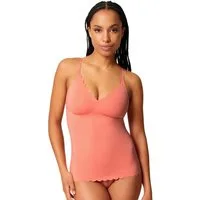 Skiny BH-Hemd Spaghettishirt mit herausnehmbaren Pads Sensation (Stück, 1-tlg) verstellbare Träger, auch überkreuzt tragbar