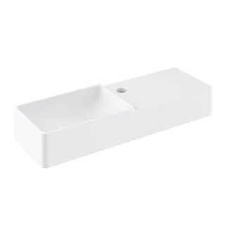 Cosmic Fancy Waschbecken Links Ohne Ablaufgarnitur 60x20x15 cm, Matt, 747021000 747021000