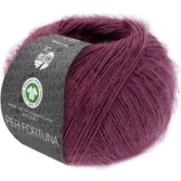 LANA GROSSA PER FORTUNA Häkelwolle, 190 m (flauschiges Kettengarn aus Bio-Baumwolle mit GOTS-Zertifikat), 50 g