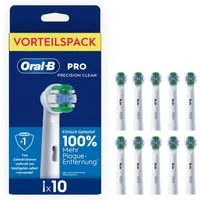 Oral-B Aufsteckbürsten Pro Precision Clean, Zahnreinigung mit innovativen X-förmigen Borsten