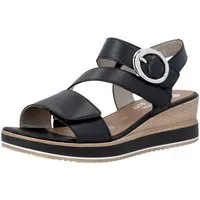 Remonte Keilsandalette Sommerschuh, Riemchensandale mit praktischen Klettverschlüssen