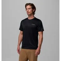 Columbia Funktionsshirt Kurzarm-Design, feuchtigkeitstransportierendes Gewebe, aus Polyester