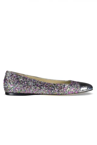 Jimmy Choo WATSON Ballerinas Silber