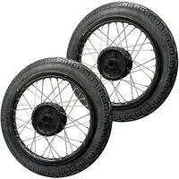 Craftride Schraube Set 2x Felge + Reifen VRM094 für Simson S51 S50 S70 Schwalbe KR51 AF13
