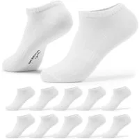 OCCULTO Sneakersocken Herren Sneaker Socken aus Bio-Baumwolle 10er Pack (Modell: Johannes) (10-Paar)