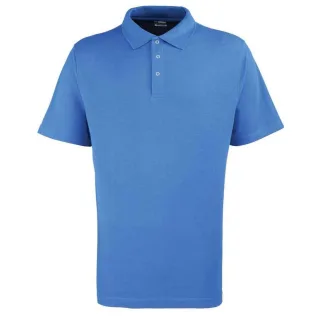 Premier - Poloshirt Mit Stollen für Herren (Königsblau)