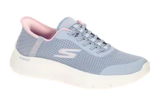 Skechers 124836 PERI GO WALK FLEX Damenschuhe - Halbschuhe - Blau Periwinkle