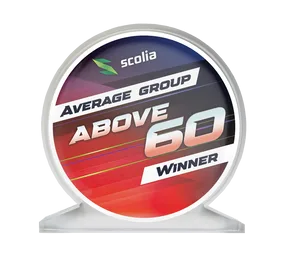 Scolia Acrylglas Pokal - Winner
