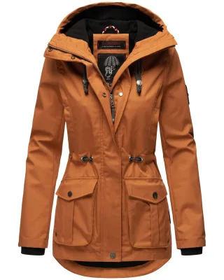 Marikoo Damen Übergangsjacke Babetaa Princess mit Kapuze