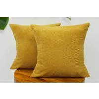 Amilian Dekokissen 2er Set Kissen - Zierkissen - Sofakissen mit Füllung und Kissenbezug, (2 Stück), Kopfkissen, Kuschelkissen, Couchkissen mit Kissenfüllung