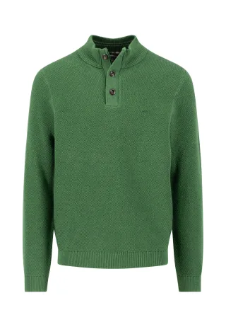 FYNCH-HATTON - Buttoned Troyer, Cotton Wool - Gr. - XXL