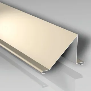 Aluminium Schneefangblech | 20 x 105 x 75 x 2000 mm