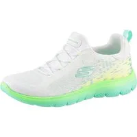 Skechers SUMMITS Slip-On Sneaker, Trainingsschuh, Sneaker, Slipper, Halbschuh mit Bungee-Verschluss