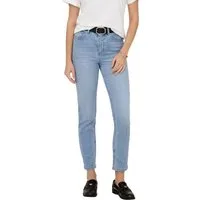 ONLY Straight-Jeans ONLEMILY HW STRAIGHT ANK mit Stretch
