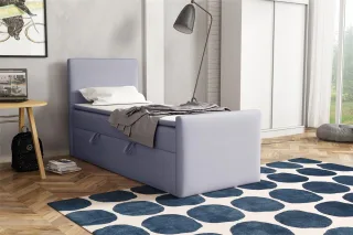 Boxspringbett Schlafzimmerbett NICOLO 90x200cm in div. Farbvarianten