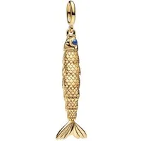 Pandora Kettenanhänger 764686C01, Anhänger Gelenkiger Fisch Goldfarben