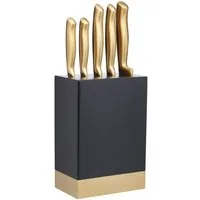 MasterClass Messerblock MasterClass (6tlg), mit Edelstahlmesserset