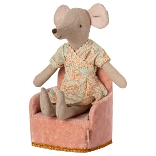 Maileg Sessel Maus rose