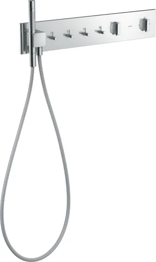 Hansgrohe Thermostatmodul 610/110 Axor ShowerComposition 4 Verbraucher chrom, 12573000 12573000