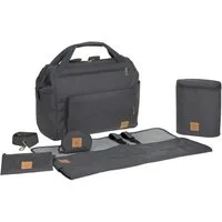 LÄSSIG Tagesrucksack Goldie Twin Rucksack anthrazit