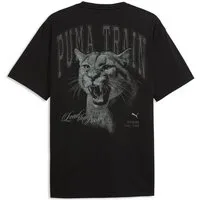 PUMA Trainingsshirt M LEAD THE PACK GRAPHIC TEE Regular Fit, kurzärmelig, sportlich, für Training