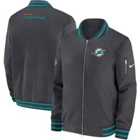 Nike Bomberjacke Nike Jacke Miami Dolphins Nike Coach Bomber