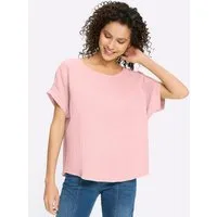 heine Klassische Bluse Bluse Kurzarm