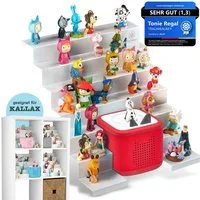 TRAUMBAUM® Kinderregal Tonie Regal als Einsatz für IKEA KALLAX, vollständig magnetisch