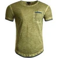 Früchtl T-Shirt mit Rundhals-Ausschnitt