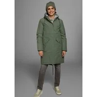 Polarino Parka Atmungsaktiv, winddicht, wasserdicht, Im Oversize Look, weite Form