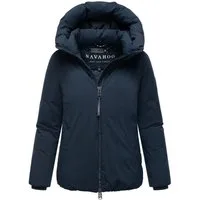 Navahoo Winterjacke Blütenlicht 14 Warme Damenjacke mit hohem Kragen
