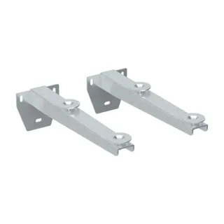 Geberit City Wandkonsole 500260000 450 mm, mit Stellfüßen-Auflage, 2 Stück
