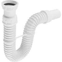 Bruckner Siphon FLEXY Spülensiphon 6/4", DN40, Weiß, Bruckner-155-183-0