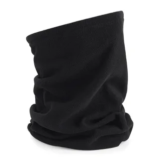 Beechfield Damen Thermo Microfleece Schlauchschal (Schwarz)