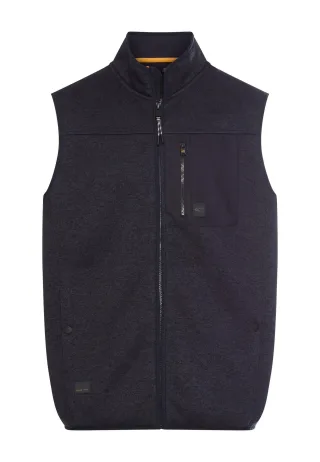 camel active - Fleece-Weste mit wärmenden Futter dark navy - Gr. - M