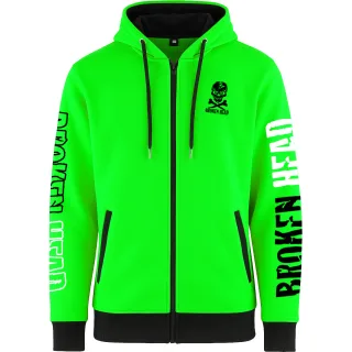 Broken Head Hoodie Color Edition Grün