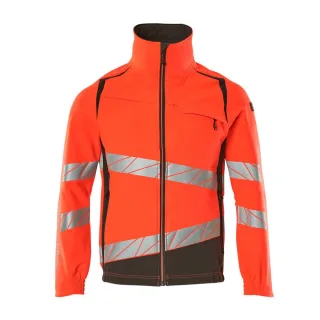 MASCOT Herren Jacke ACCELERATE SAFE Hi-vis Rot / Dunkelanthrazit XL - 19009-511-22218-XL
