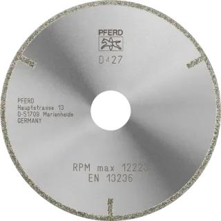 PFERD TOOLS Diamant-Trennscheibe D1A1R mit Schutzsegment für GFK/CFK - 68412238