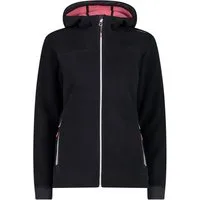 CMP Sweatjacke CMP Damen Sweatjacke WOMAN JACKET FIX HOOD 32M2476