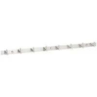 SO-TECH® Garderobenhaken CORA, echt Edelstahl, Hakenleiste für Wandmontage, 8 Haken, Länge 608 mm