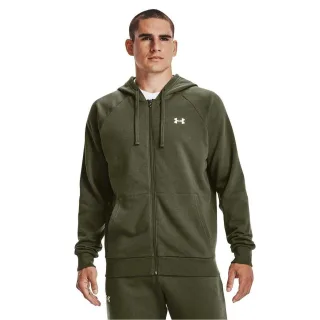 Under Armour - "Rival" Hoodie mit durchgehendem Reißverschluss für Herren, Fleece (Marine OD Grün)