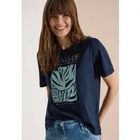 CECIL T-Shirt mit Fotoprint und Wording