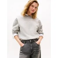 Tommy Hilfiger Sweatshirt MDRN REG CORP LOGO C-NK SWTSHRT mit Logoschriftzug
