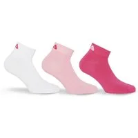 Fila Kurzsocken UNISEX INVISIBLE PLAIN SOCKS (3-Paar) mit Logostickerei