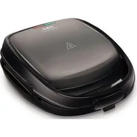 Tefal 2-in-1-Sandwichmaker SW341B, 700 W, 2 herausnehmbare, antihaftbeschichtete Plattensets inklusive