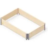 Upyard Hochbeet Upyard Palettenrahmen Hochbeet 120 x 80 cm